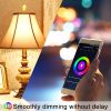 Smart LED Light Candle; C37 Lamp E12 Plug 100-240V 5W WIFI APP Connect Work With Alexa Google Siri Voice Control