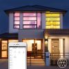 Smart LED Light Candle; C37 Lamp E12 Plug 100-240V 5W WIFI APP Connect Work With Alexa Google Siri Voice Control