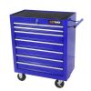 7 DRAWERS MULTIFUNCTIONAL TOOL CART WITH WHEELS-BLUE