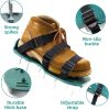 DUCHIFAD Lawn Aerator Shoes, Metal Spike Sandals for Aerating Lawn Soil, One-Size-Fits-All, Pre-Assembled Grass Aerator Tools for Yard Lawn