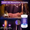 1pc Purple Light Mosquito Trap; Electric Mosquito Killer; Fan Suction Mosquito Killer; Bug Zappers