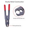 2in1 1/2 + 3/4 Pex Crimper Red