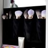 Fashion Simple Jewelry Storage Mirror Cabinet With LED Lights; For Living Room Or Bedroom