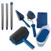 6pcs/set Paint Roller Set with Sticks Paint Roller Pro Transform Room in Just Minutes Quickly Decorate Runner Tool Painting Brush Set; pintar facil