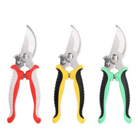 Pruner Garden Scissors Professional Sharp Bypass Pruning Shears Tree Trimmers Secateurs Hand Clippers For Garden Beak Scissors (Color: Red)