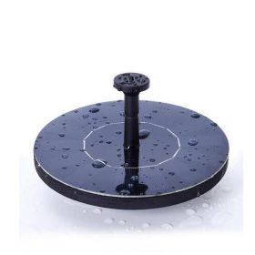 Solar Water Mercury Garden Miniature Floating Fountain (Quantity: 1pc)