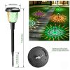 Solar Outdoor Lights New Garden Lamps Powered Waterproof Landscape Path for Yard Backyard Lawn Patio Decorative LED Lighting