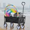 Folding Wagon Garden Shopping Beach Cart