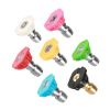 7pcs 1/4 inch Quick Connect High Pressure Washer Gun Spray Nozzle Tips 4000 Psi Cleaning Accessories Lance car cleaning